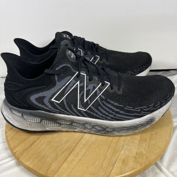 New Balance Black/Gray Fresh Foam 1080v11 Men Shoe 14 D Power step Insole 12-13 main image 8